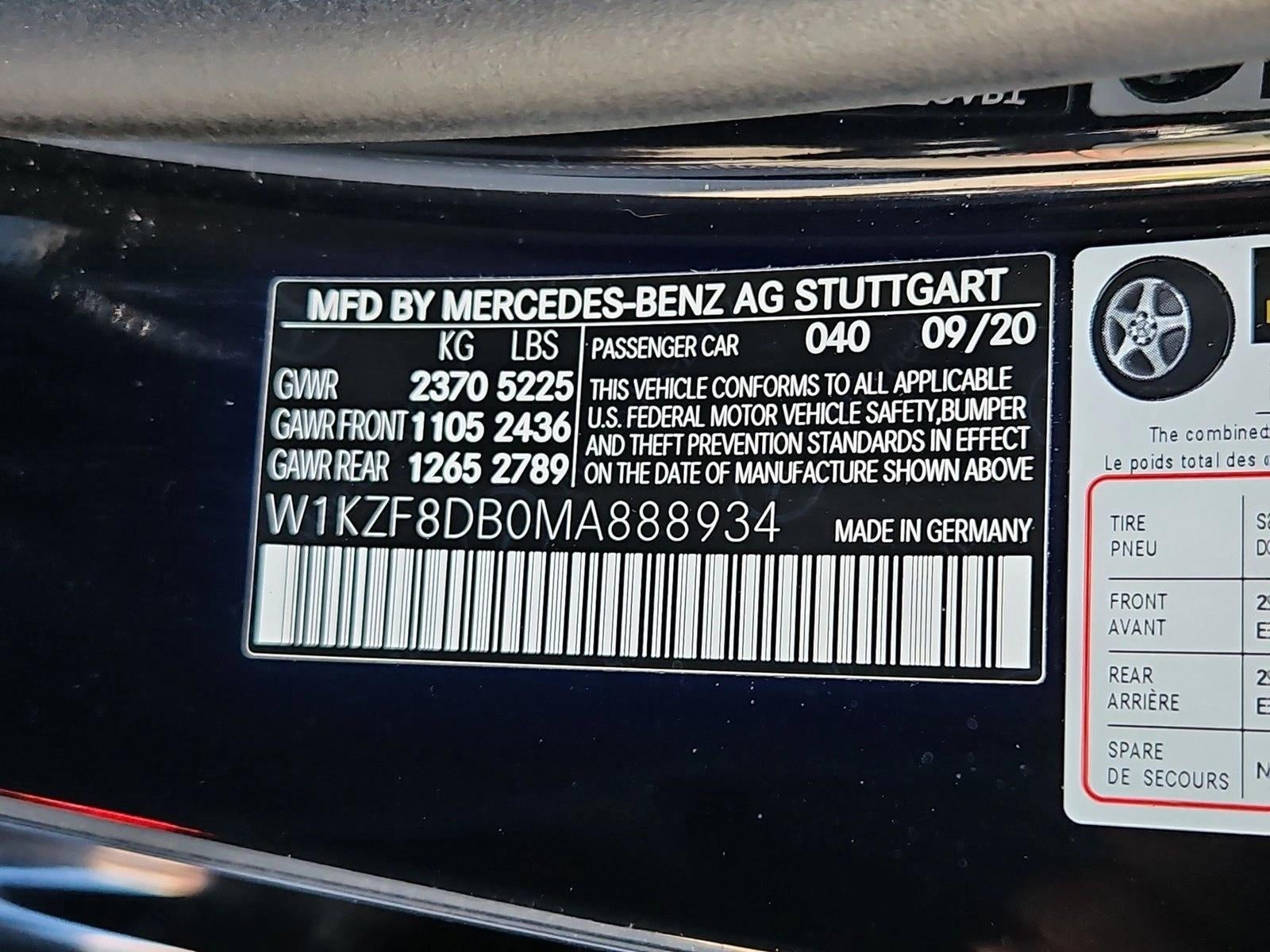 2021 Mercedes-Benz E-Class E 350 RWD Sedan
