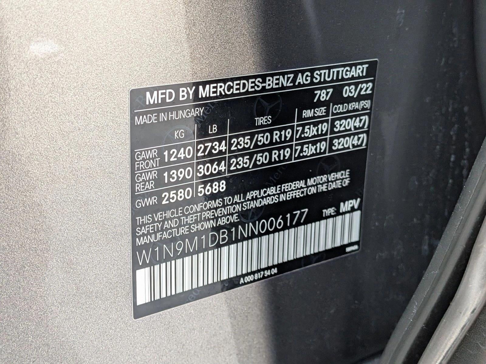 2022 Mercedes-Benz EQB EQB 350 4MATIC® SUV