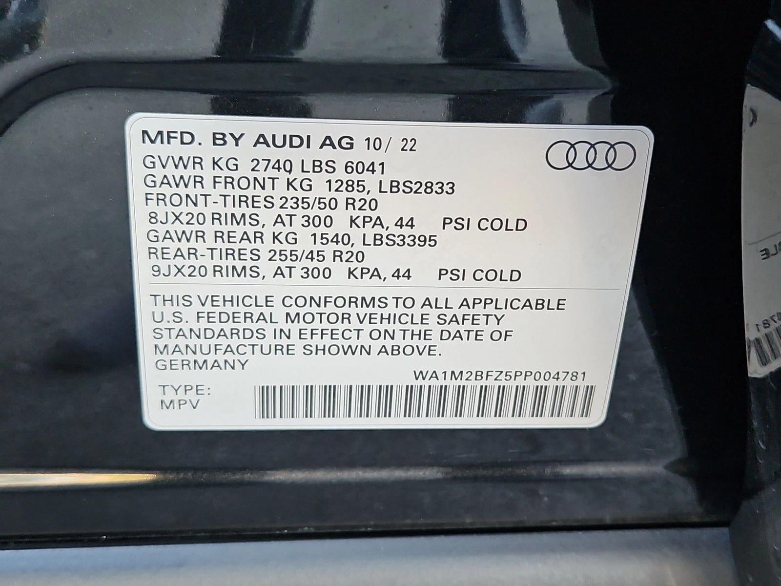 2023 Audi Q4 e-tron Prestige 50 quattro
