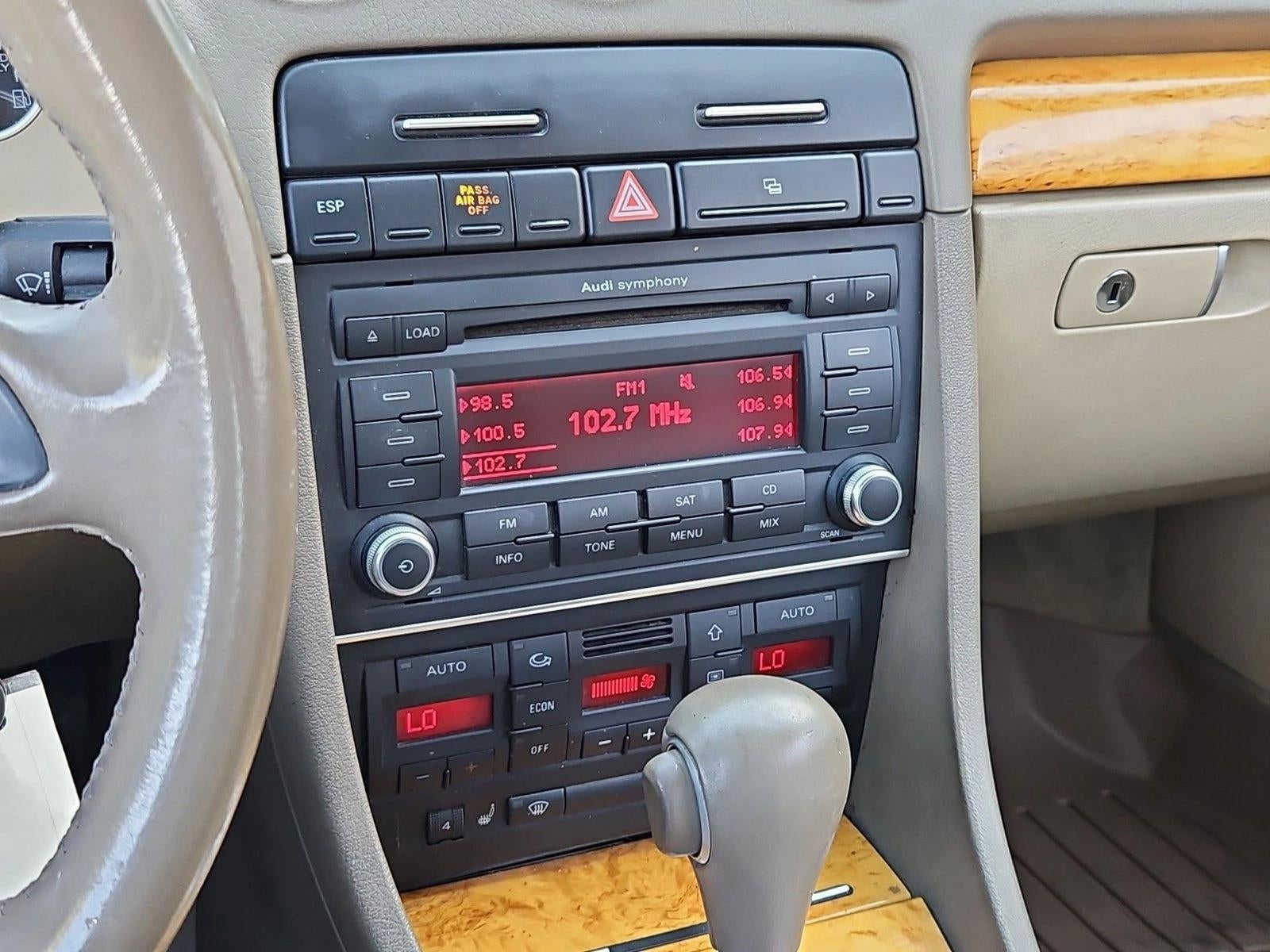2008 Audi A4 2dr Cabriolet CVT 2.0T FrontTrak