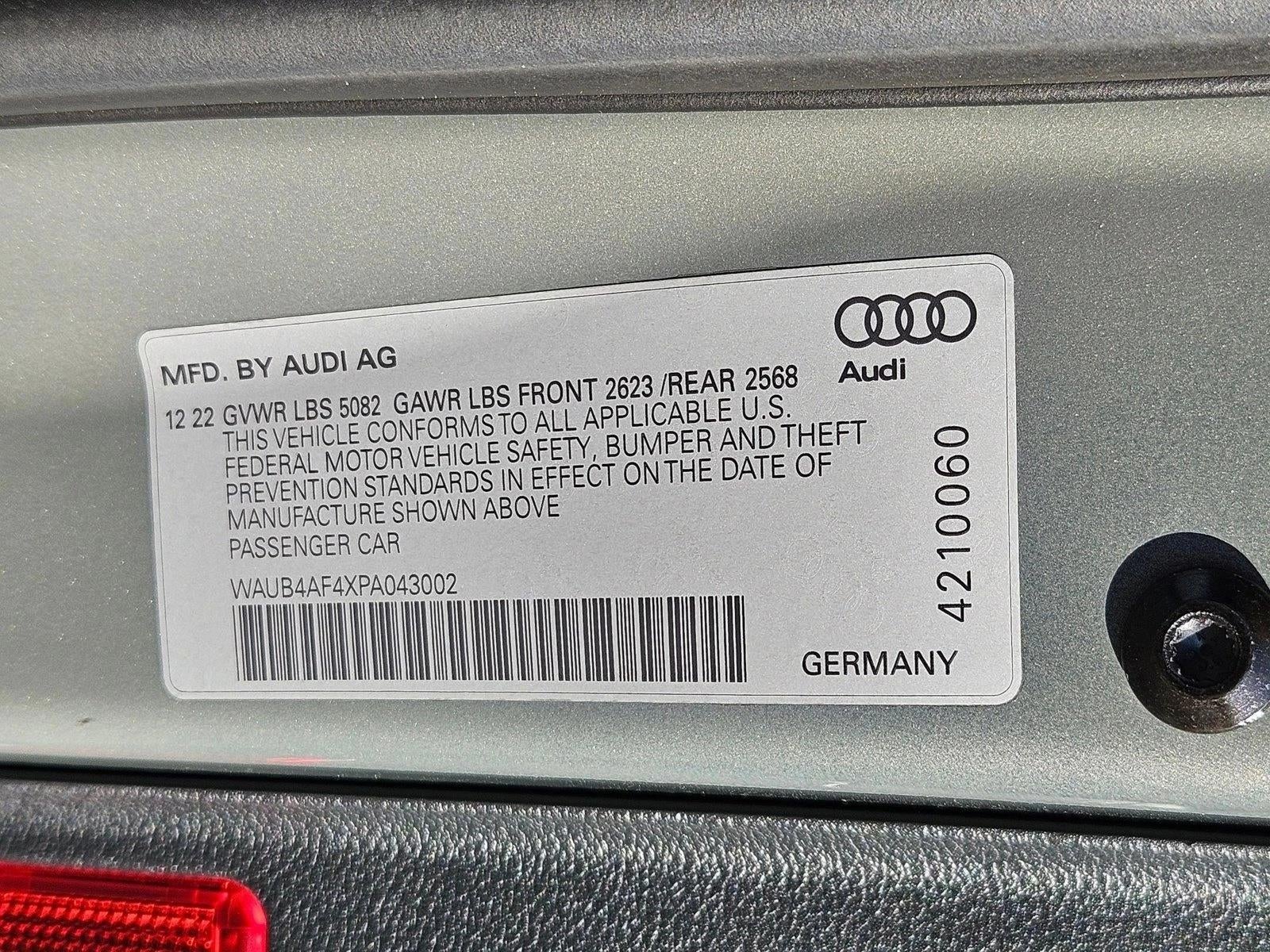2023 Audi S4 Sedan Premium Plus 3.0 TFSI quattro