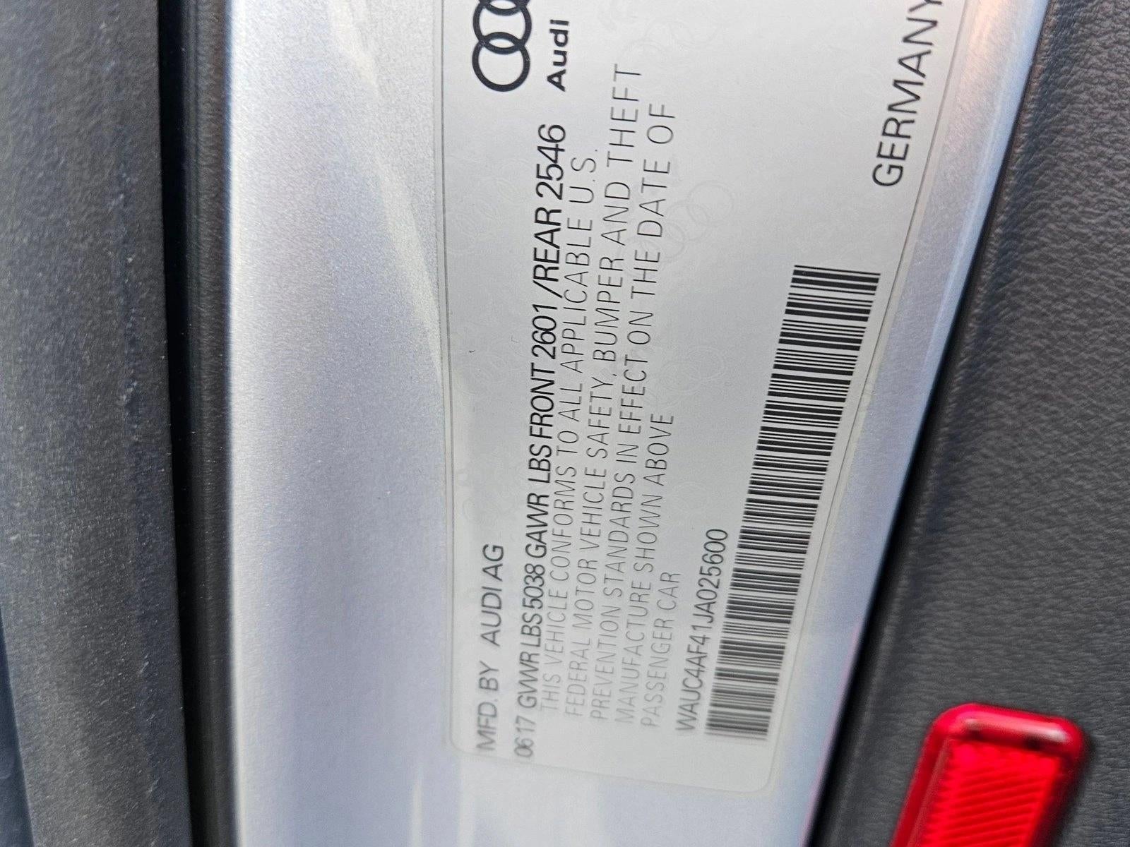 2018 Audi S4 3.0 TFSI Prestige quattro AWD