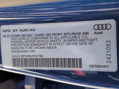 2022 Audi e-tron GT Prestige quattro