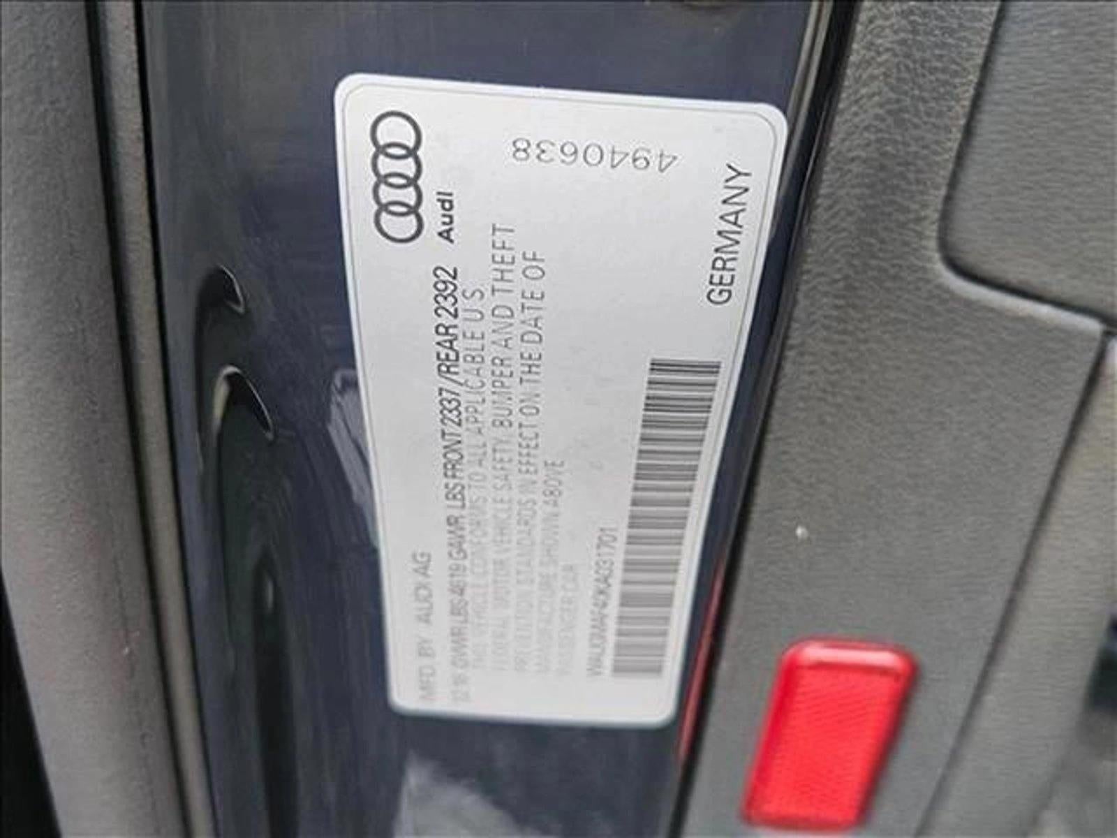 2019 Audi A4 Premium 40 TFSI