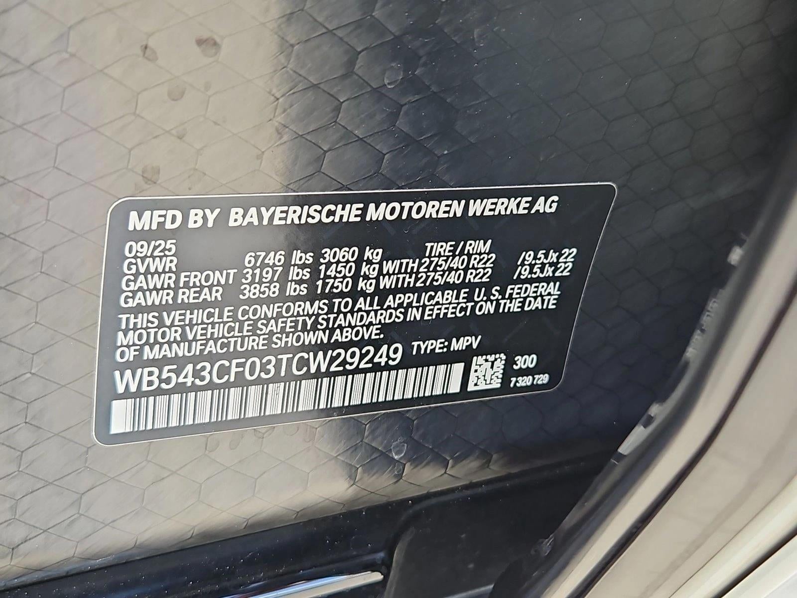 2026 BMW iX Sports Activity Vehicle