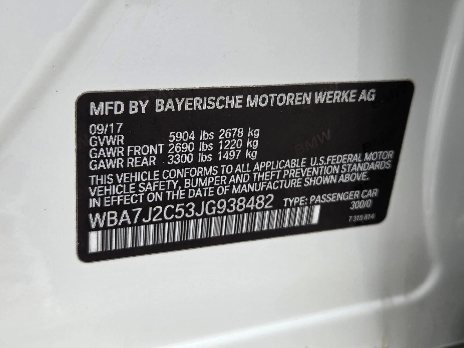 2018 BMW 740e xDrive iPerformance Plug-In Hybrid