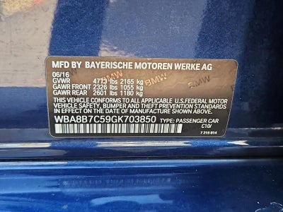 2016 BMW 340i xDrive Sedan