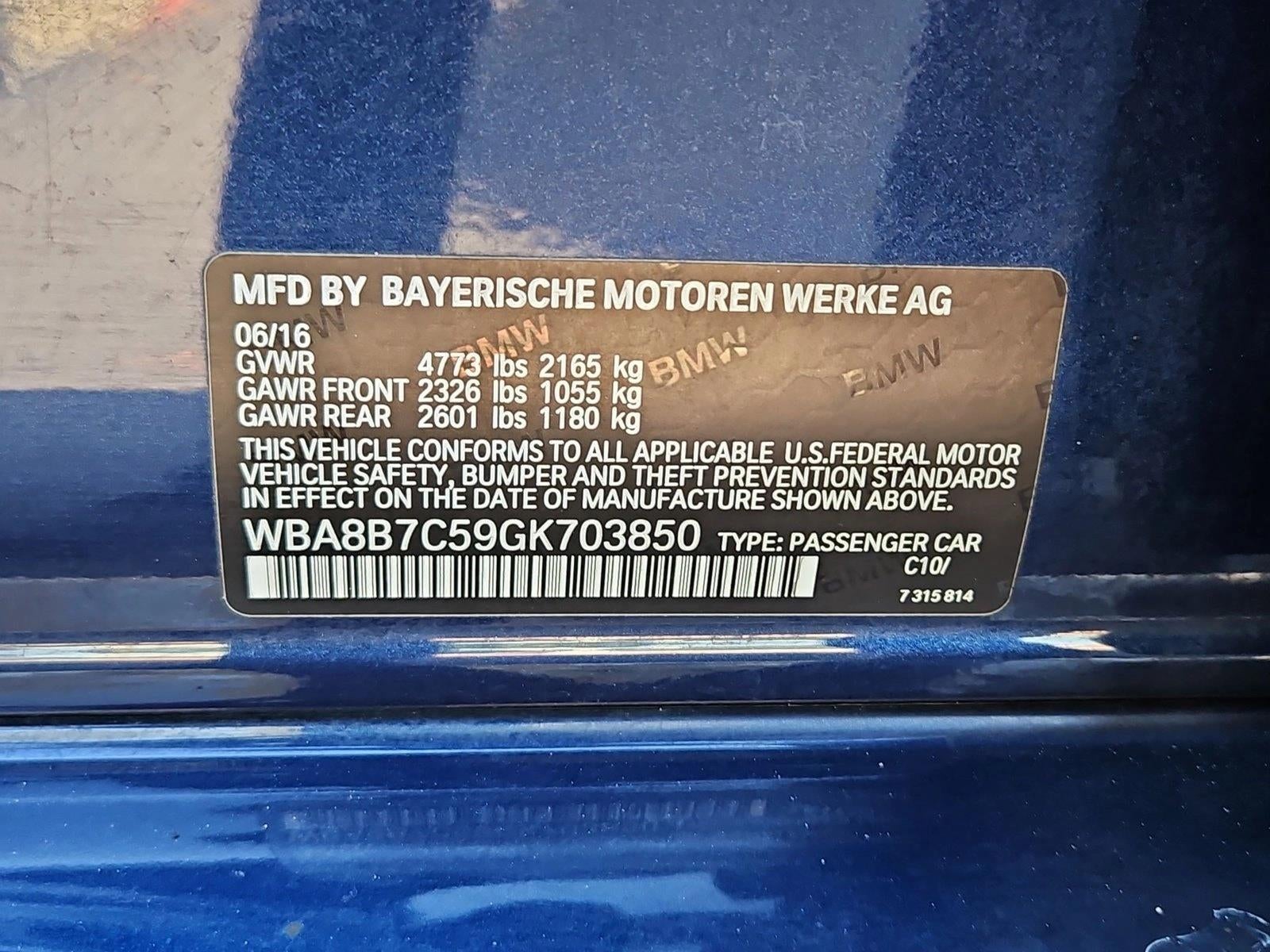 2016 BMW 340i xDrive Sedan