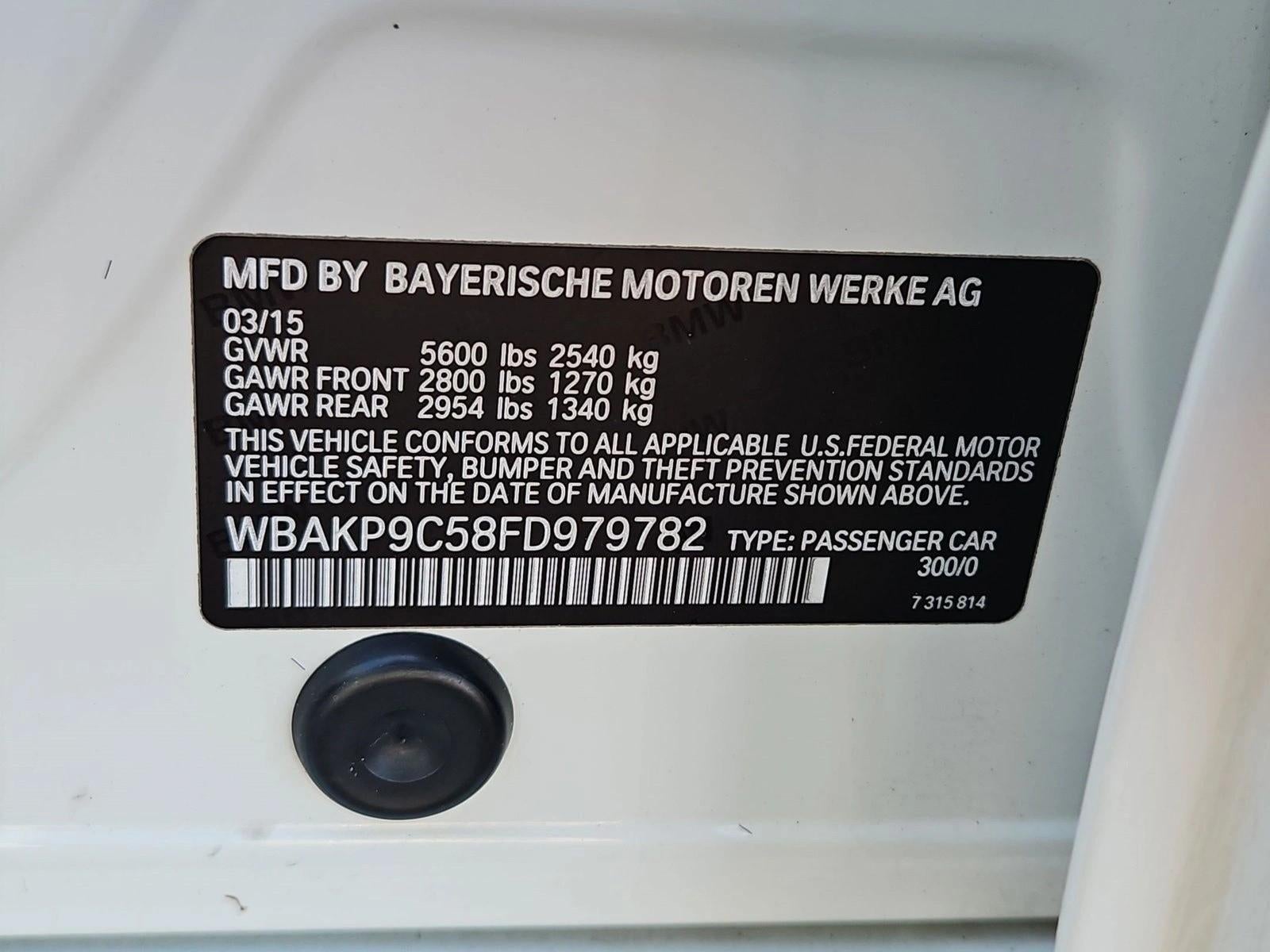 2015 BMW 550i xDrive Sedan