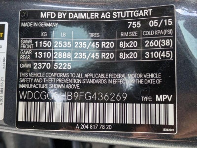 2015 Mercedes-Benz GLK GLK 350