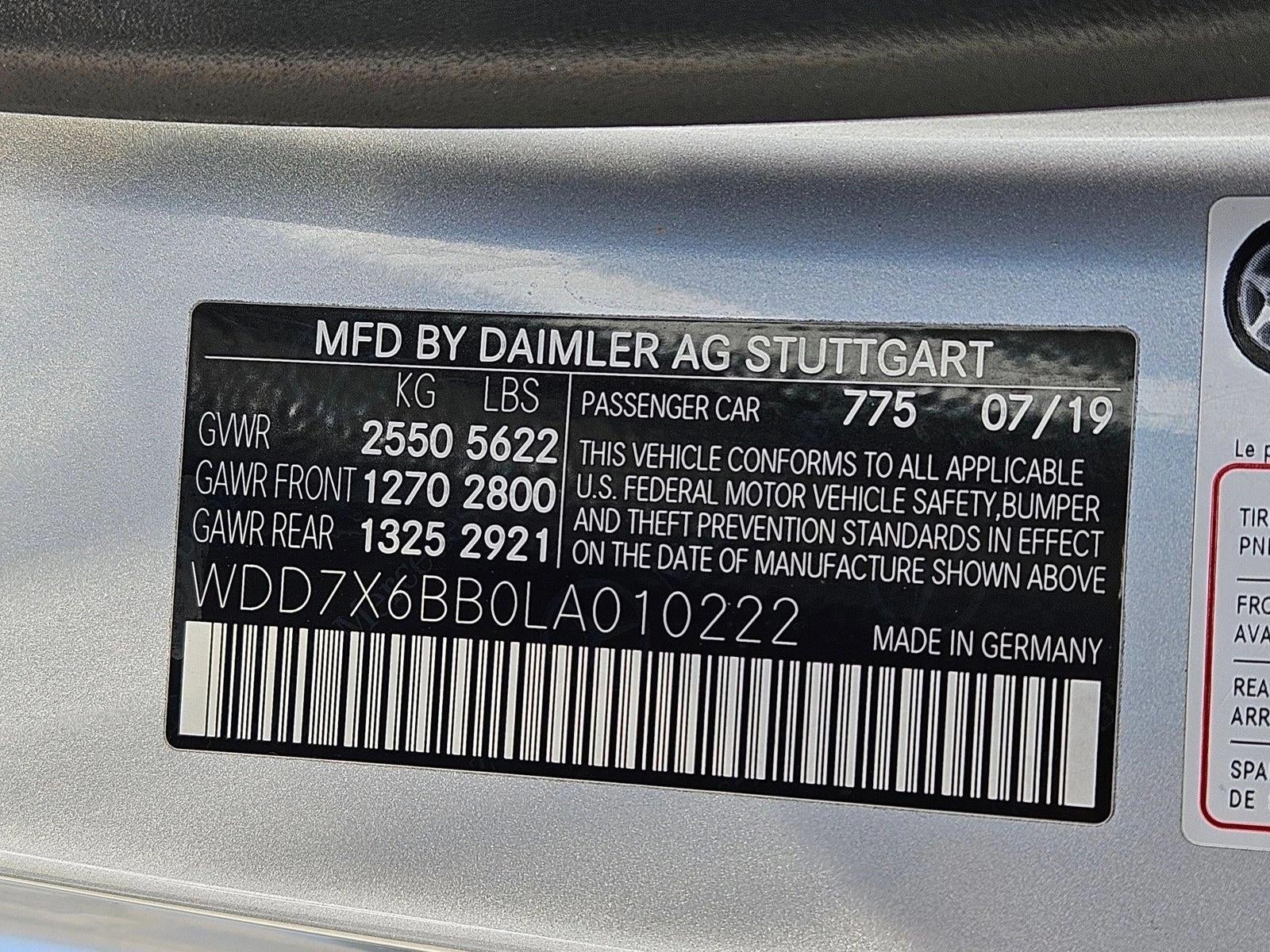 2020 Mercedes-Benz AMG® GT AMG® GT 53 4-Door Coupe