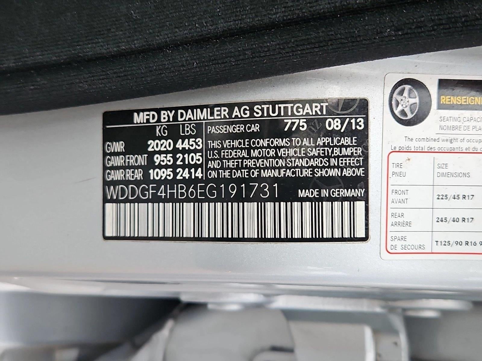 2014 Mercedes-Benz C-Class C 250 Sport Sedan