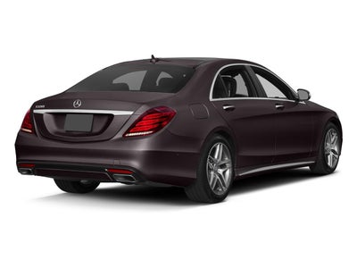 2017 Mercedes-Benz S-Class S 550 Sedan