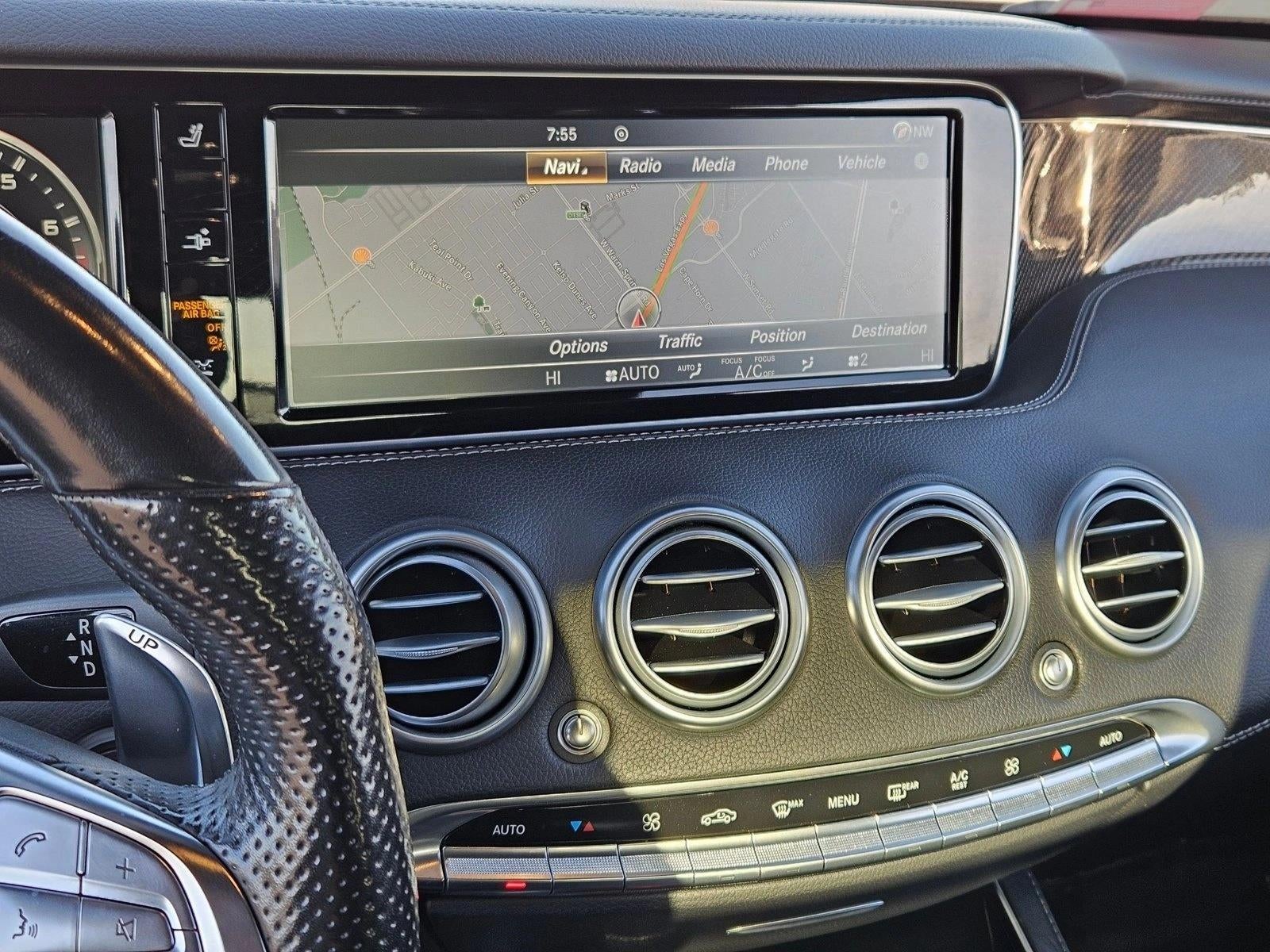 2017 Mercedes-Benz S-Class AMG® S 63 4MATIC® Cabriolet