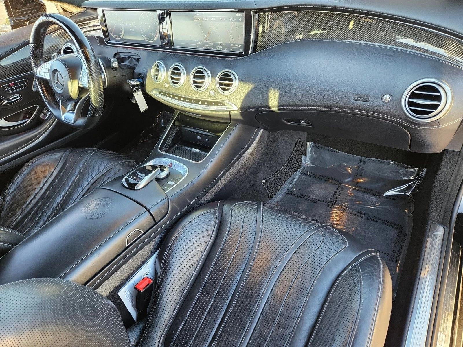 2017 Mercedes-Benz S-Class AMG® S 63 4MATIC® Cabriolet