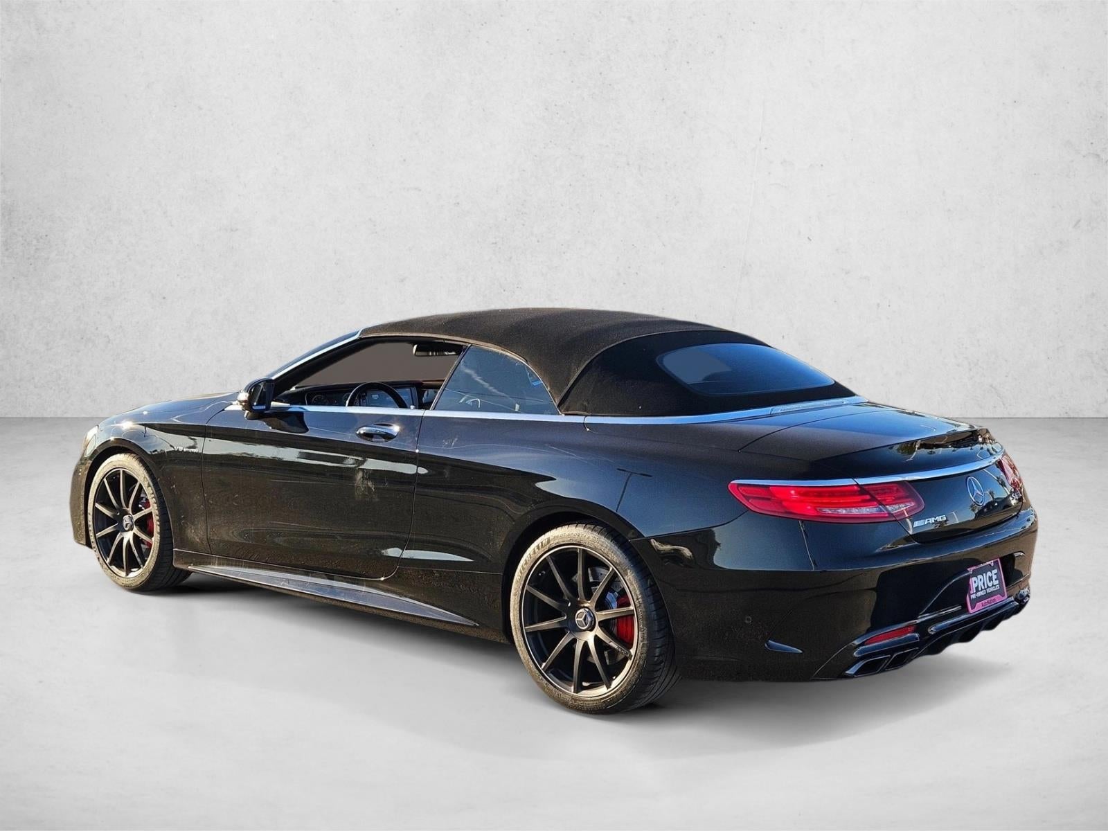 2017 Mercedes-Benz S-Class AMG® S 63 4MATIC® Cabriolet