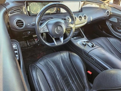 2017 Mercedes-Benz S-Class AMG® S 63 4MATIC® Cabriolet