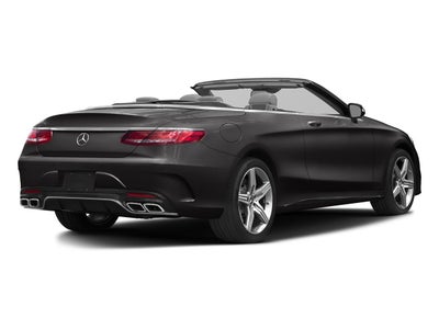 2017 Mercedes-Benz S-Class AMG® S 63 4MATIC® Cabriolet