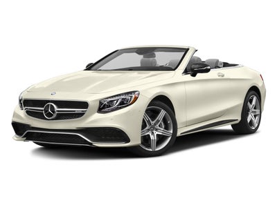 2017 Mercedes-Benz S-Class AMG® S 63 4MATIC® Cabriolet