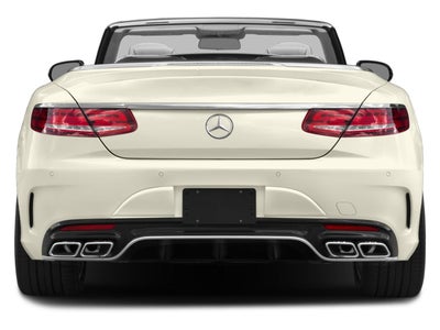 2017 Mercedes-Benz S-Class AMG® S 63 4MATIC® Cabriolet