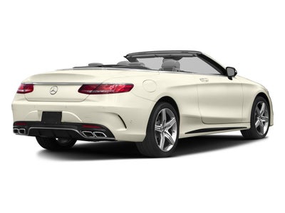 2017 Mercedes-Benz S-Class AMG® S 63 4MATIC® Cabriolet