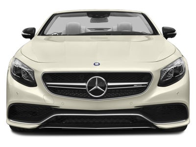 2017 Mercedes-Benz S-Class AMG® S 63 4MATIC® Cabriolet