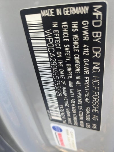 2005 Porsche 911 Carrera 997