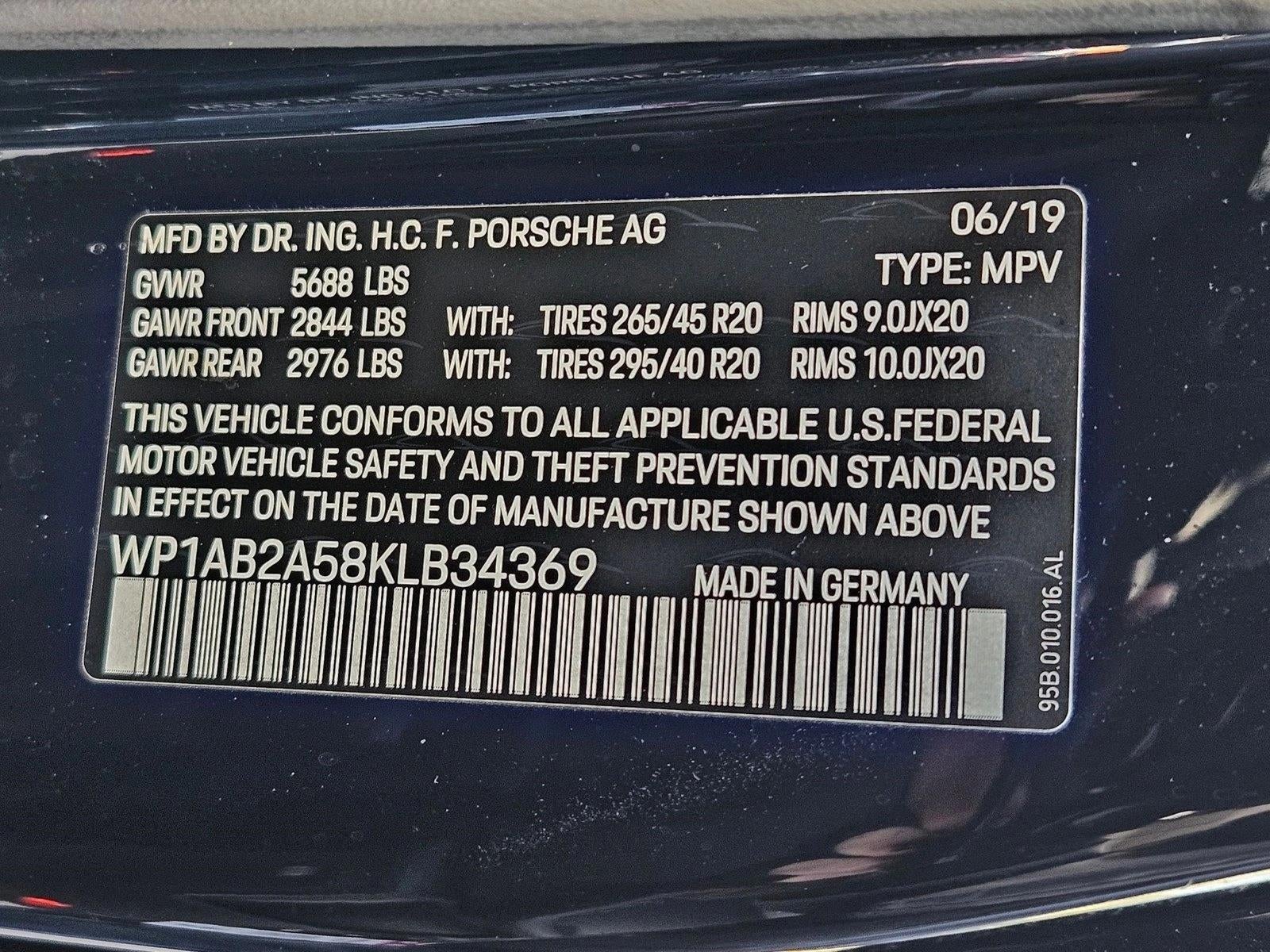 2019 Porsche Macan S AWD