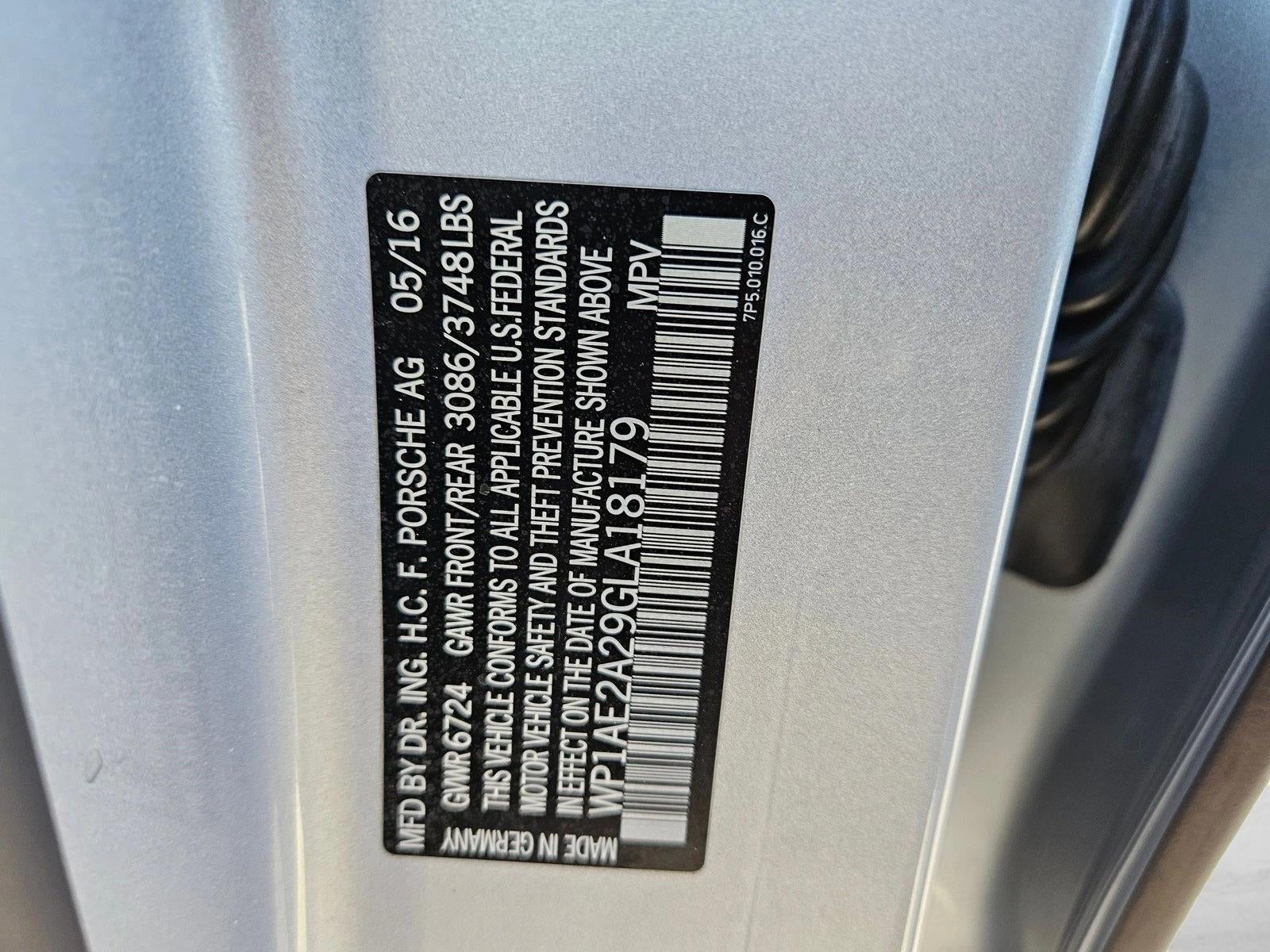 2016 Porsche Cayenne AWD 4dr S E-Hybrid