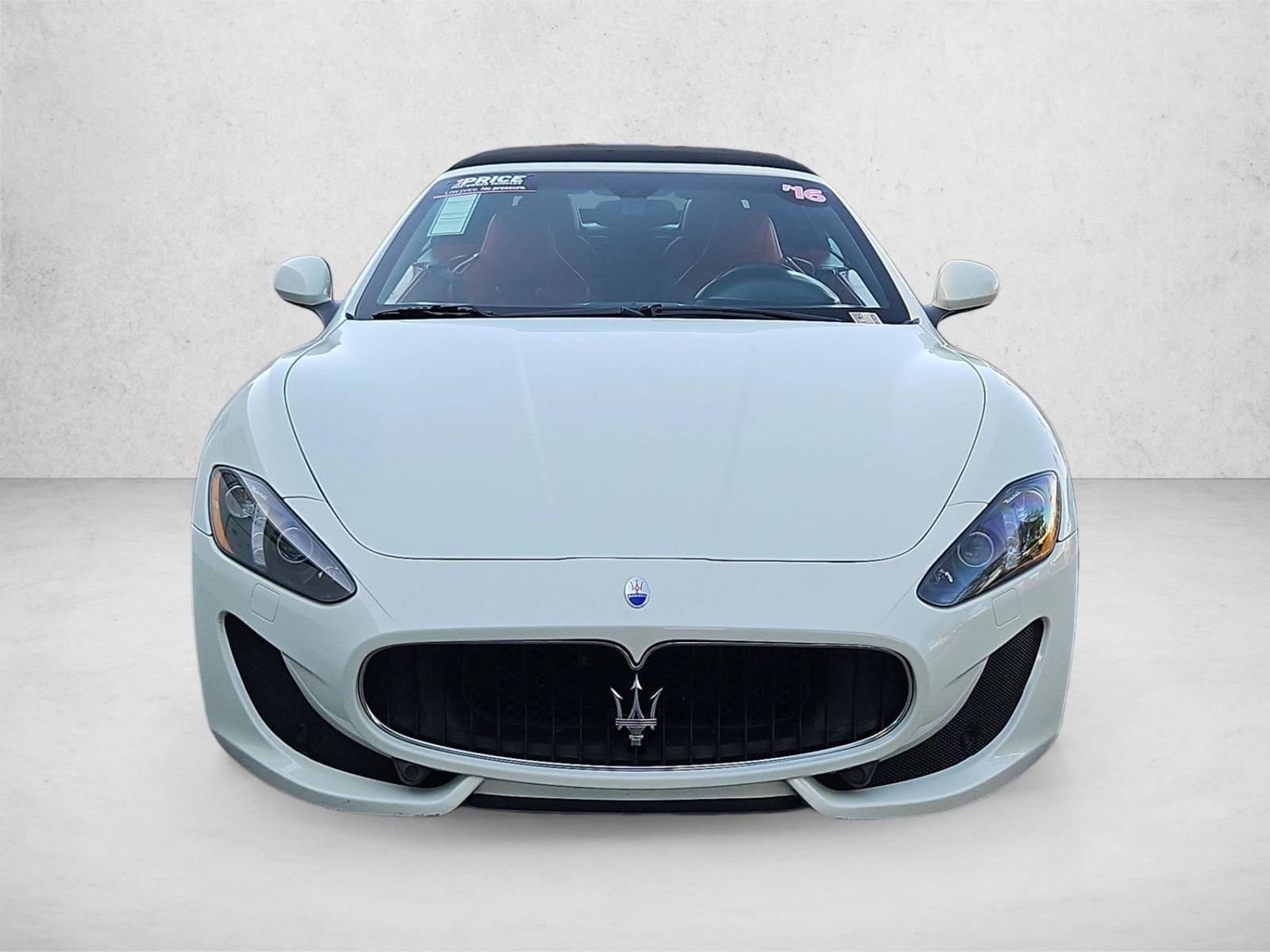 2016 Maserati GranTurismo Convertible 2dr Conv GranTurismo Sport