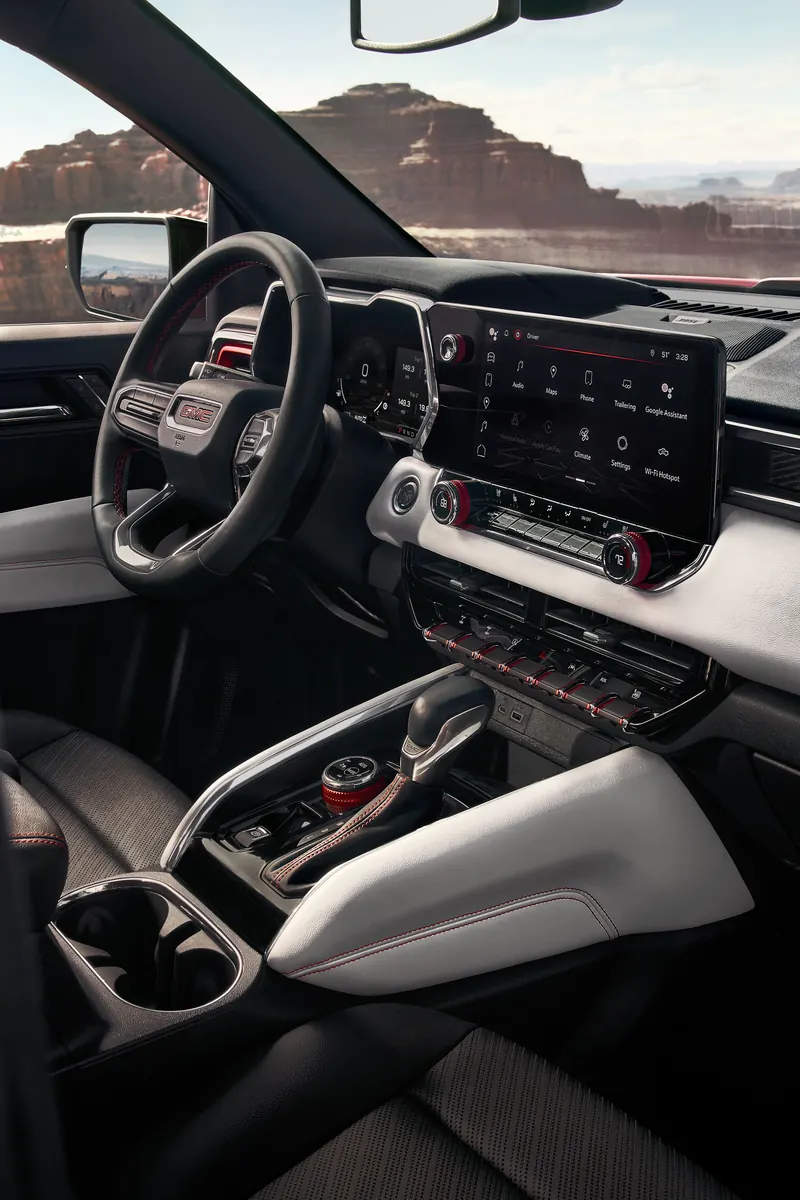 2026 GMC Canyon infotainment system at AutoNation Buick GMC Henderson in Henderson NV