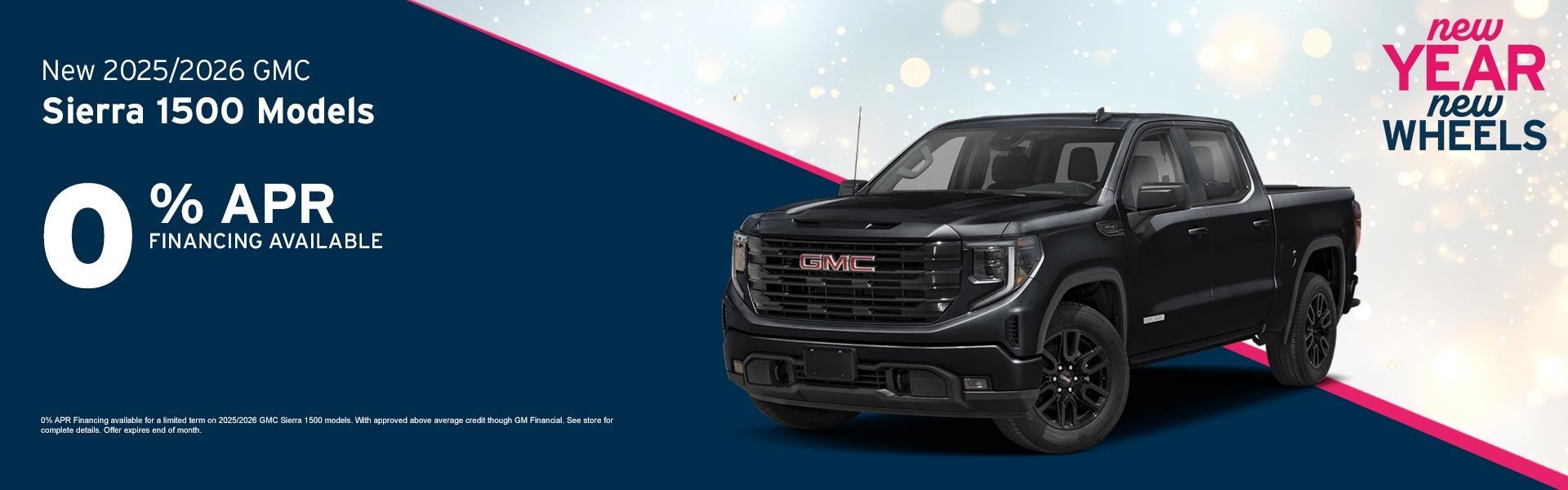 New 2025/2026 GMC Sierra 1500 Models