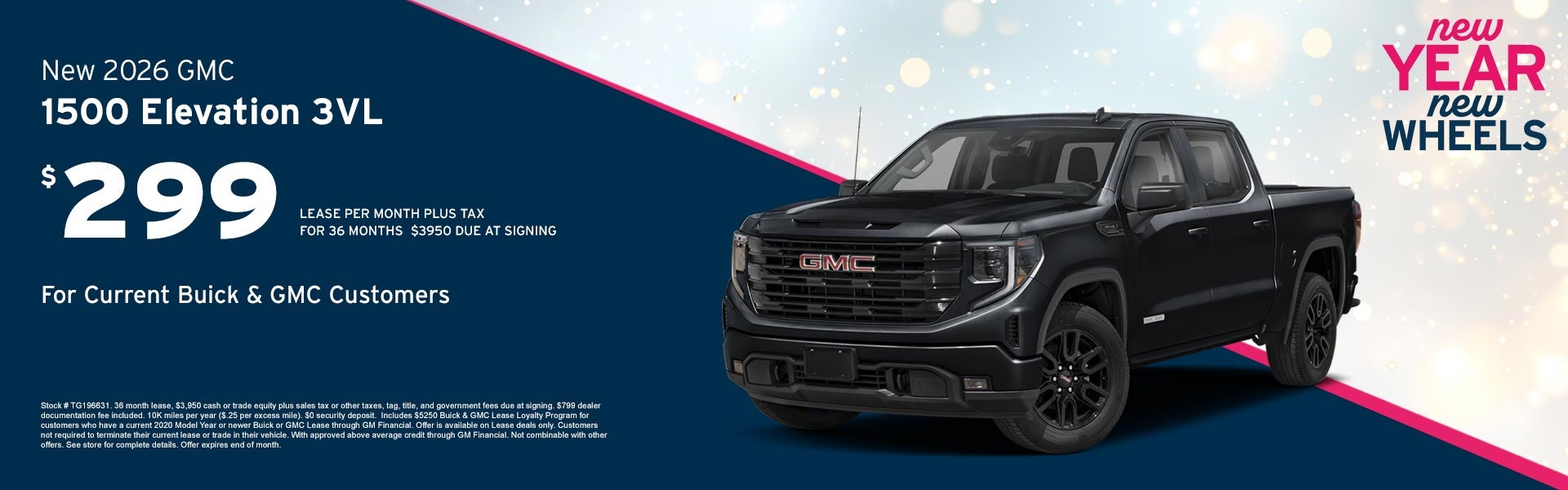 New 2026 GMC 1500 Elevation 3VL
