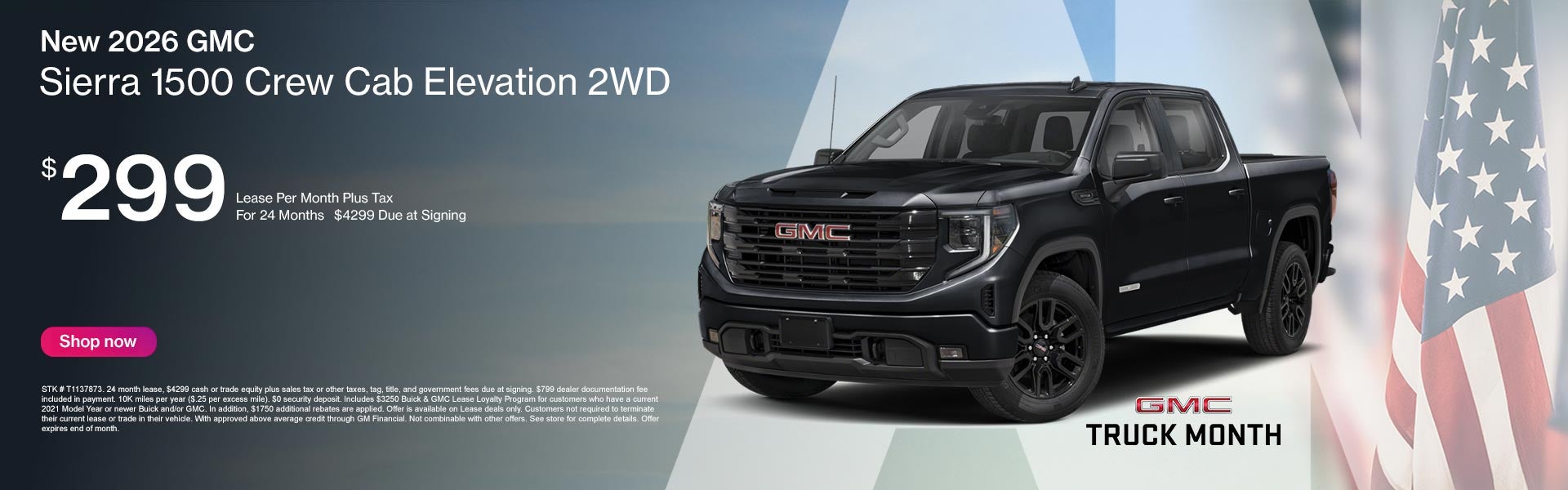 2026_GMC_Sierra_1500_Crew_Cab_Elevation_2WD