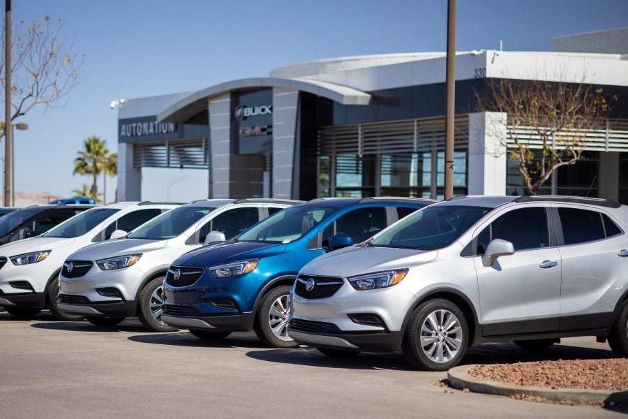 AutoNation Buick GMC Henderson Showroom in Henderson NV
