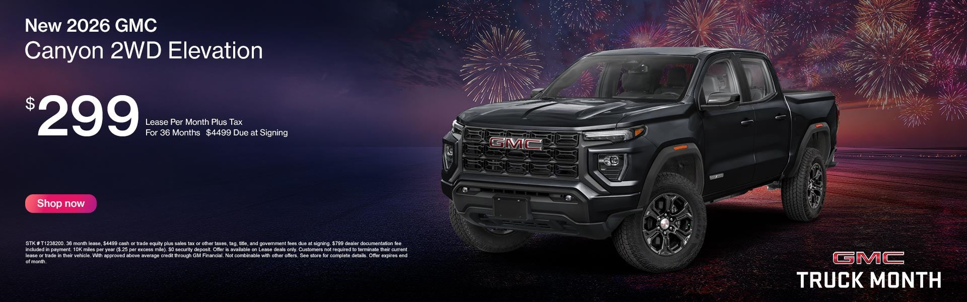 2026 GMC Canyon 2WD Elevation