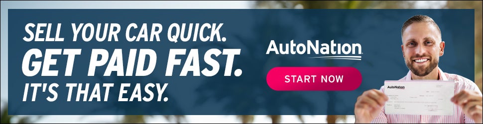 Autonation sell your car fast banner image