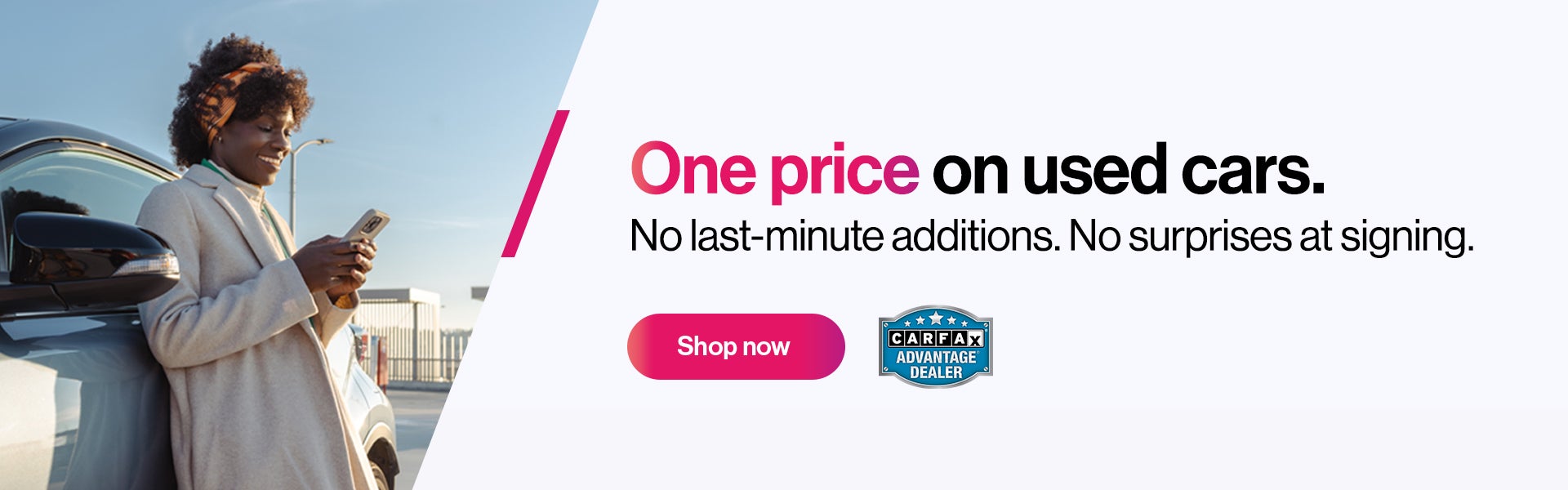 One Price on Used Cars